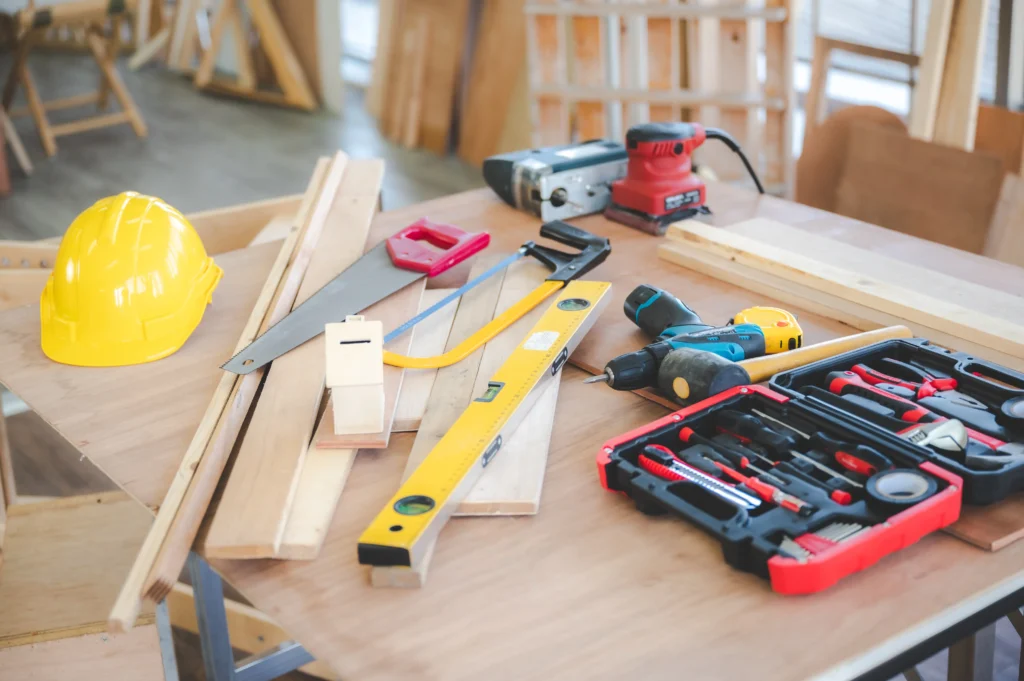 útiles de carpintería